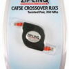 Ziplinq® Retractable Crossover CAT5 Gigabit Network Cable              ZIP-DATA-RJX