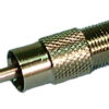 F Female to RCA Male Connector