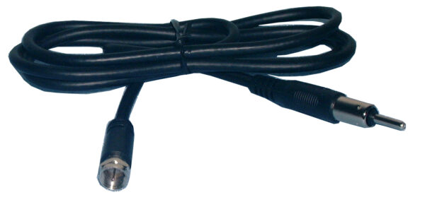Antenna Cable,  Motorola type plug to "F" Male, 48" cable, 64-3019 Philmore