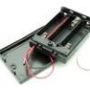 Battery Holder, (3) AA Cells, with cover
