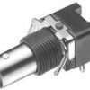 BNC RF Connector, R/A PC Mount Jack, Standard  413524-2