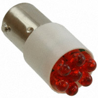 Cluster Based LED, T 3-1/4 Mini Bayonet, Ultra Red  585-5256