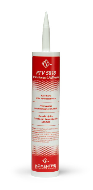 Adhesive Silicone, One-Part, Translucent, Non-Corrosive, Fast Cure   RTV5818-300ML, MG Chemicals