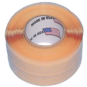 Seals/Insulates Tape, 1″ Wide, 10ft Roll, Combo Pack – (2) Clear   12-3422