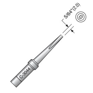 Soldering Tip, 5/64″ Flat Tip, 700F, for WELLER soldering iron  C-3044-7