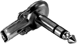 1/4″ Plug, Metal Right Angle  24-618-0