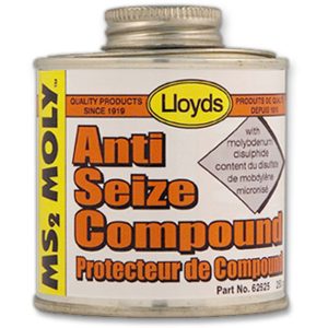 Moly Anti Seize Compound MS2 250 g brush top can, Lloyds 62625