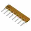 10K Ohm Resistor Thick Film NET  2% 1W ±100ppm/°C ISOLATED Conformal 8-Pin SIP Pin Thru-Hole Bulk, BOURNS  4608X-102-103