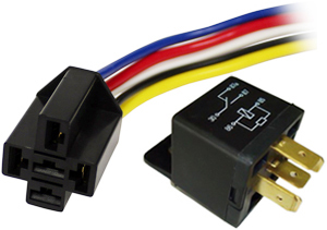 RELAY & PIGTAIL COMBO-PACK 40/30A 24 V DC