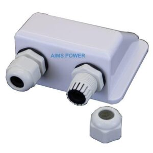 Solar Double Cable Entry Gland Weatherproof for RV Boat Van Bus Roof